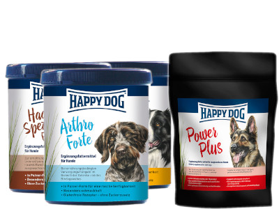 produktová řada Happy Dog vitamíny